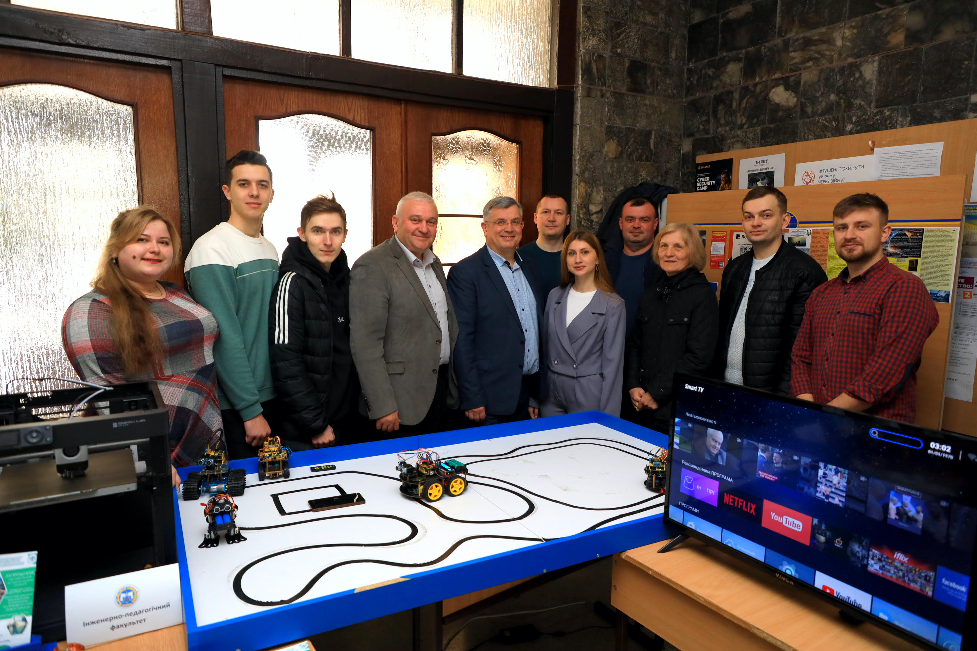 Представники кафедри комп'ютерних технологій